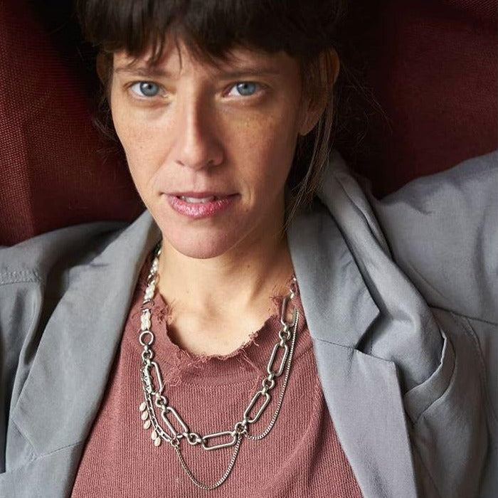 SOPHIA SILVER NECKLACE