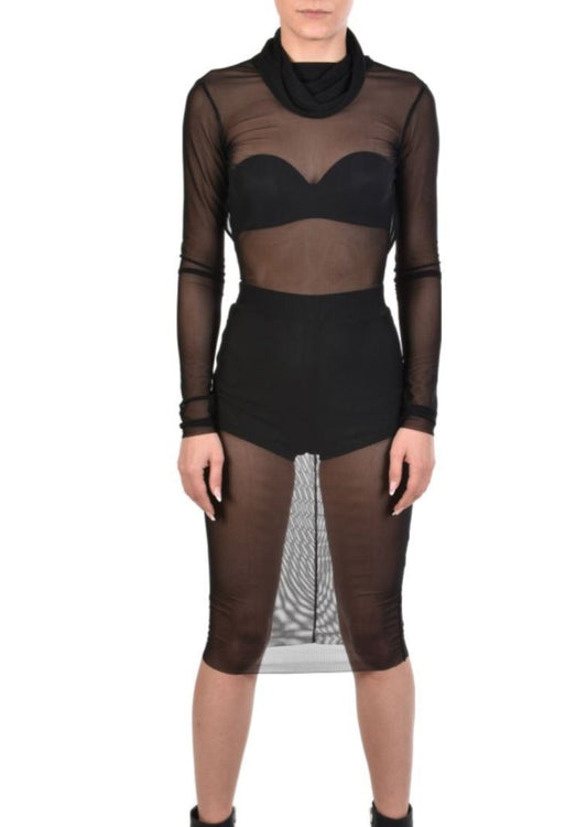 ISAAC MESH DRESS
