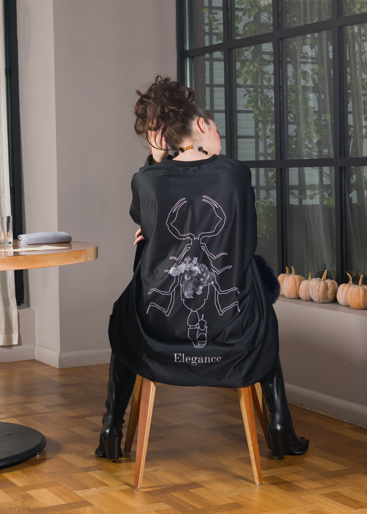 LiLi The First boutique - BARBARA-BOLOGNA-Oversized Scorpion Sweatshirt