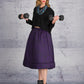 LiLi The First boutique - BARBARA-BOLOGNA-Leopard Purple Padded Skirt