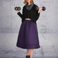 LiLi The First boutique - BARBARA-BOLOGNA-Leopard Purple Padded Skirt