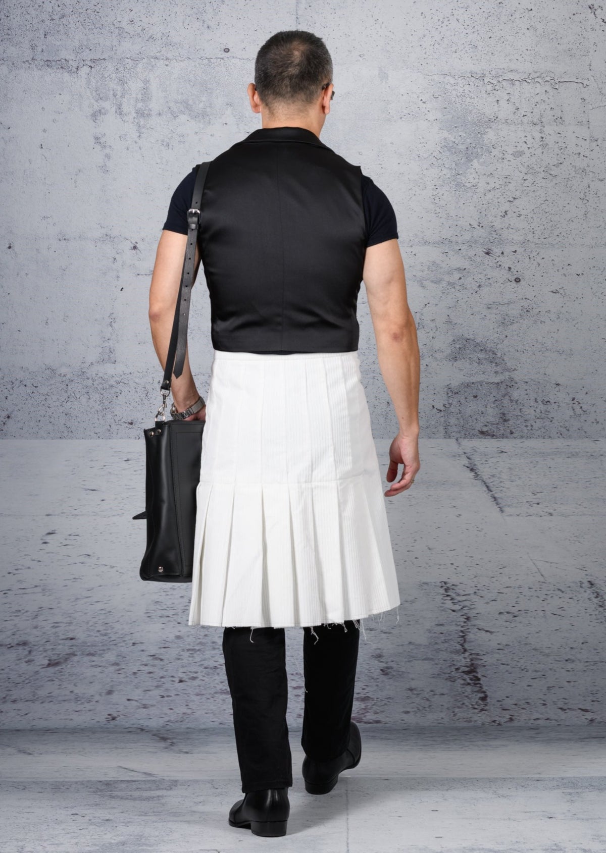 A KILT SKIRT