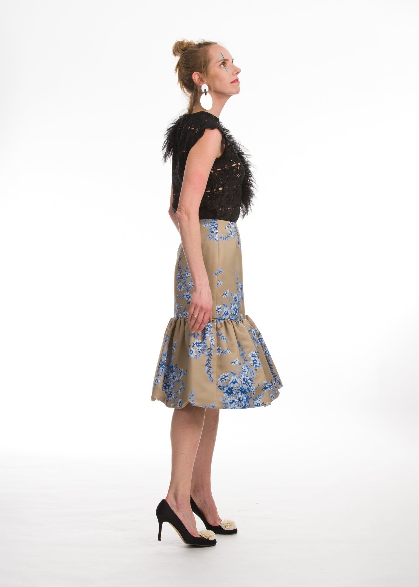 Floret Flounce Skirt