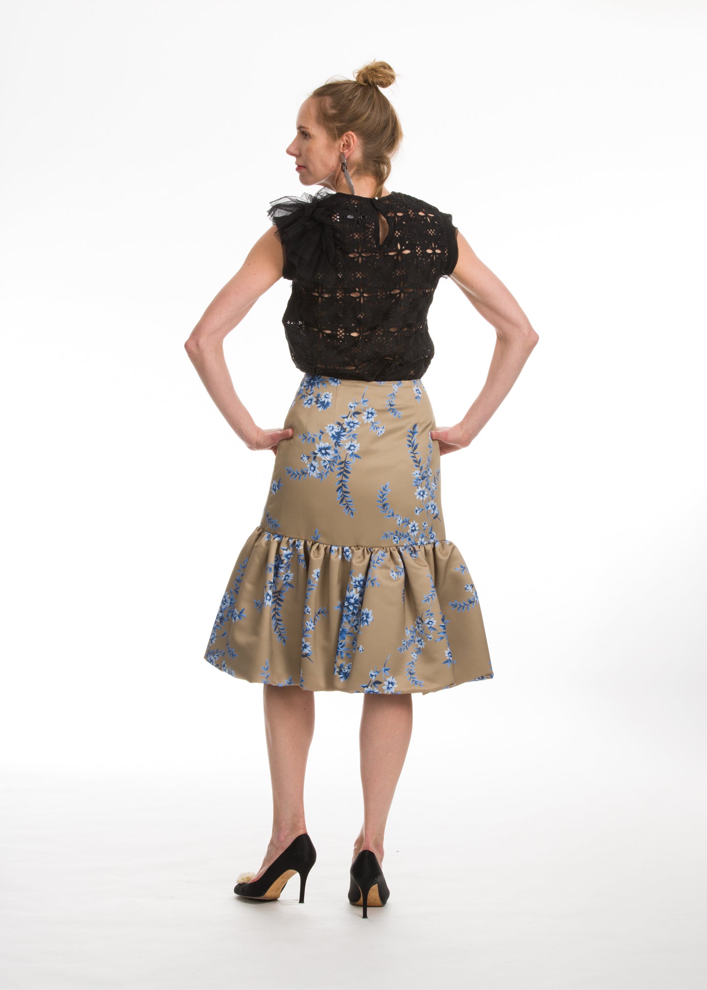 Floret Flounce Skirt