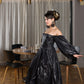 PUFF SLEEVES DRESS