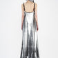 LiLi The First boutique - BARBARA-BOLOGNA-Silver Studs Avantgarde Maxi Dress