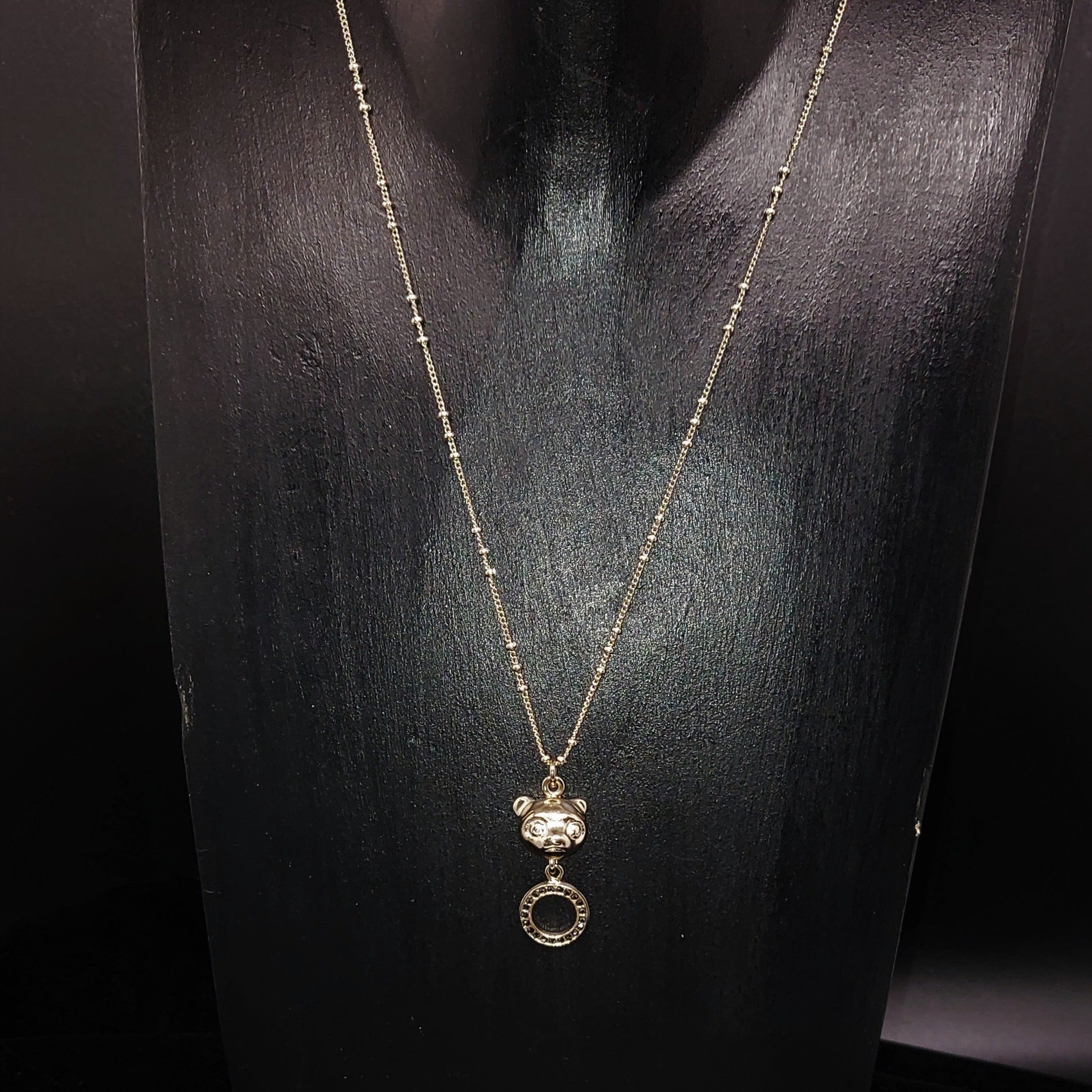 Servane Gaxotte Paris - Small teddy bear necklace