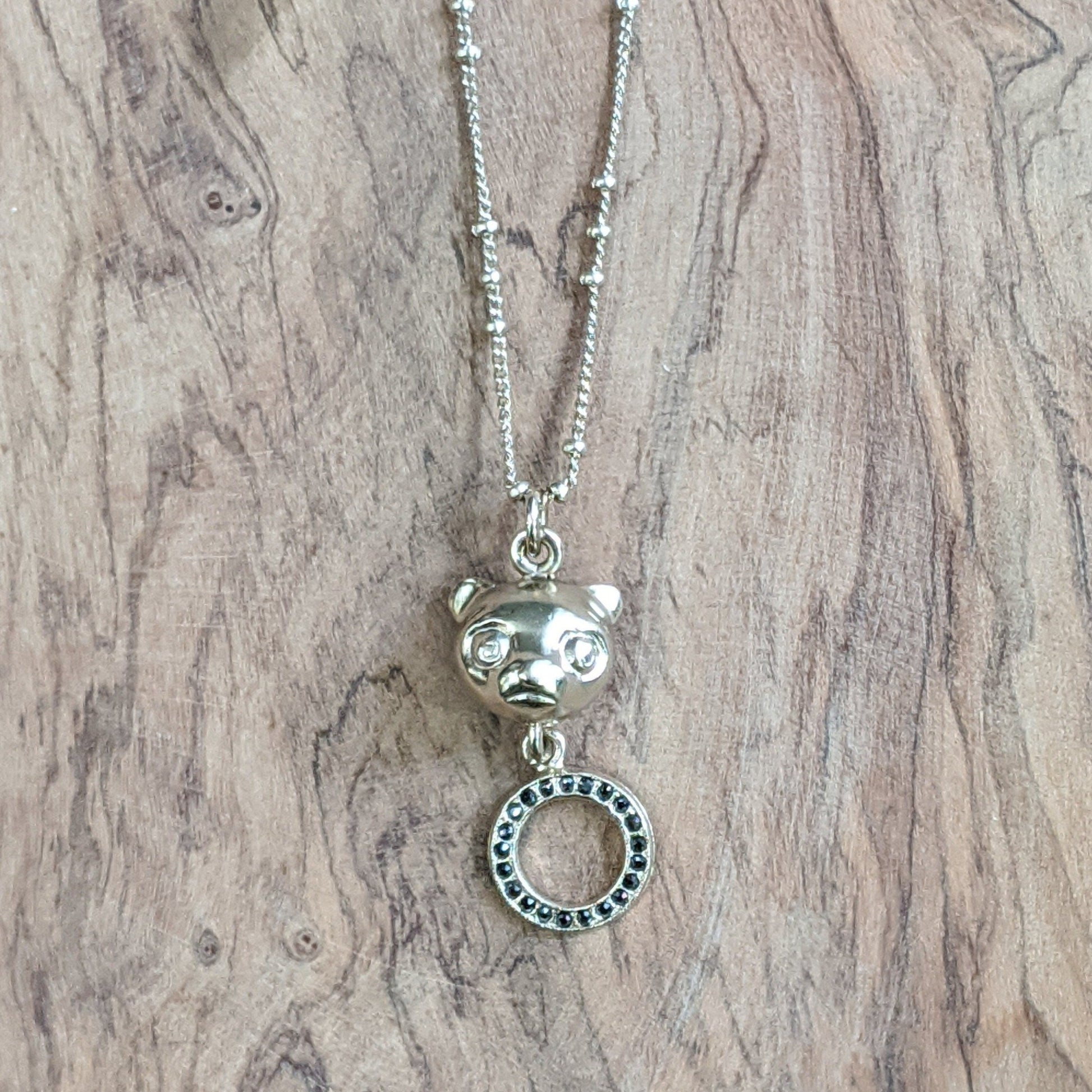 Servane Gaxotte Paris - Small teddy bear necklace