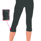 SCRUNCH CAPRI LEGGINGS