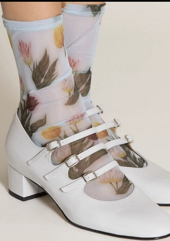 TULIPS MESH SOCKS